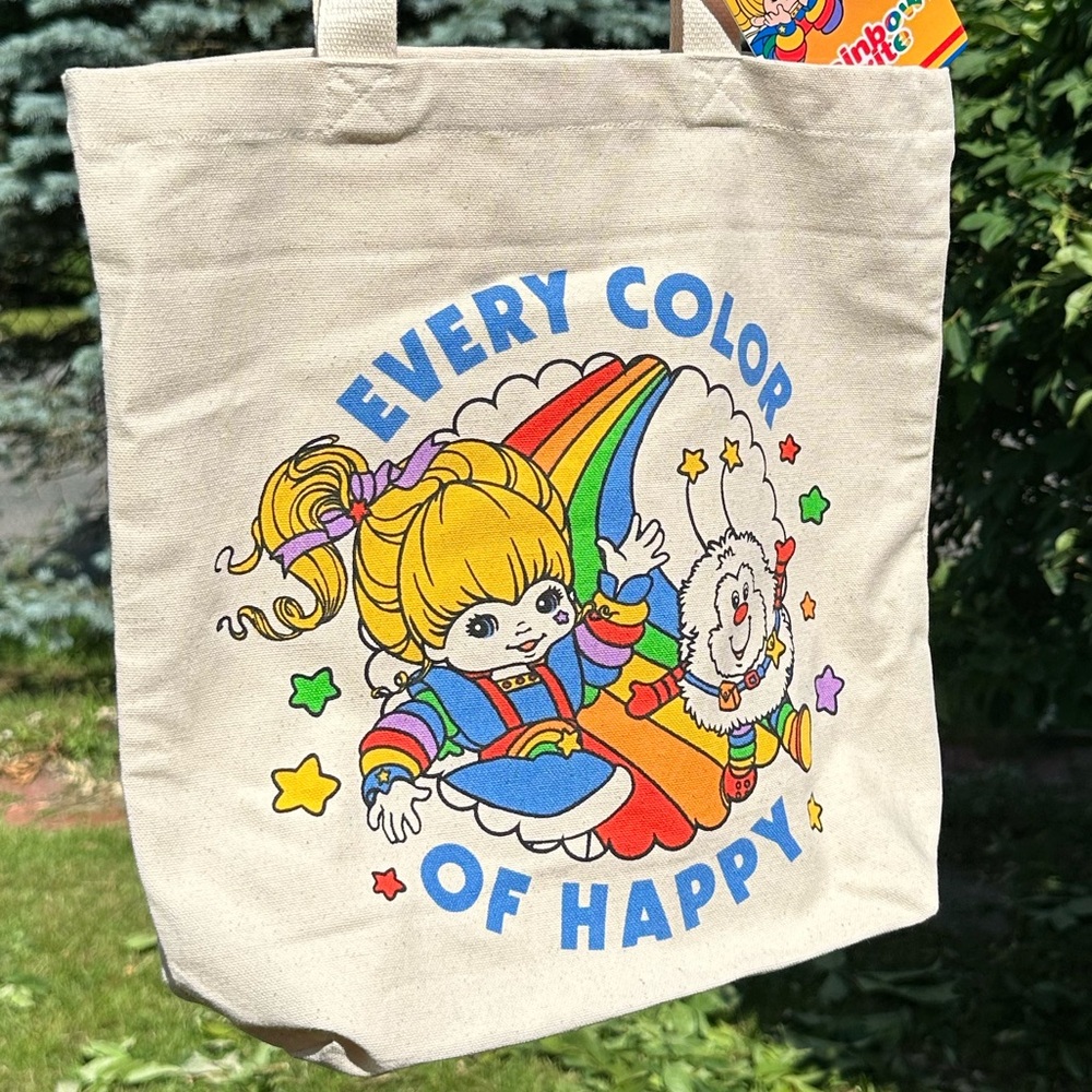 Rainbow Brite Canvas Tote Bag NWT - Picture 2 of 7